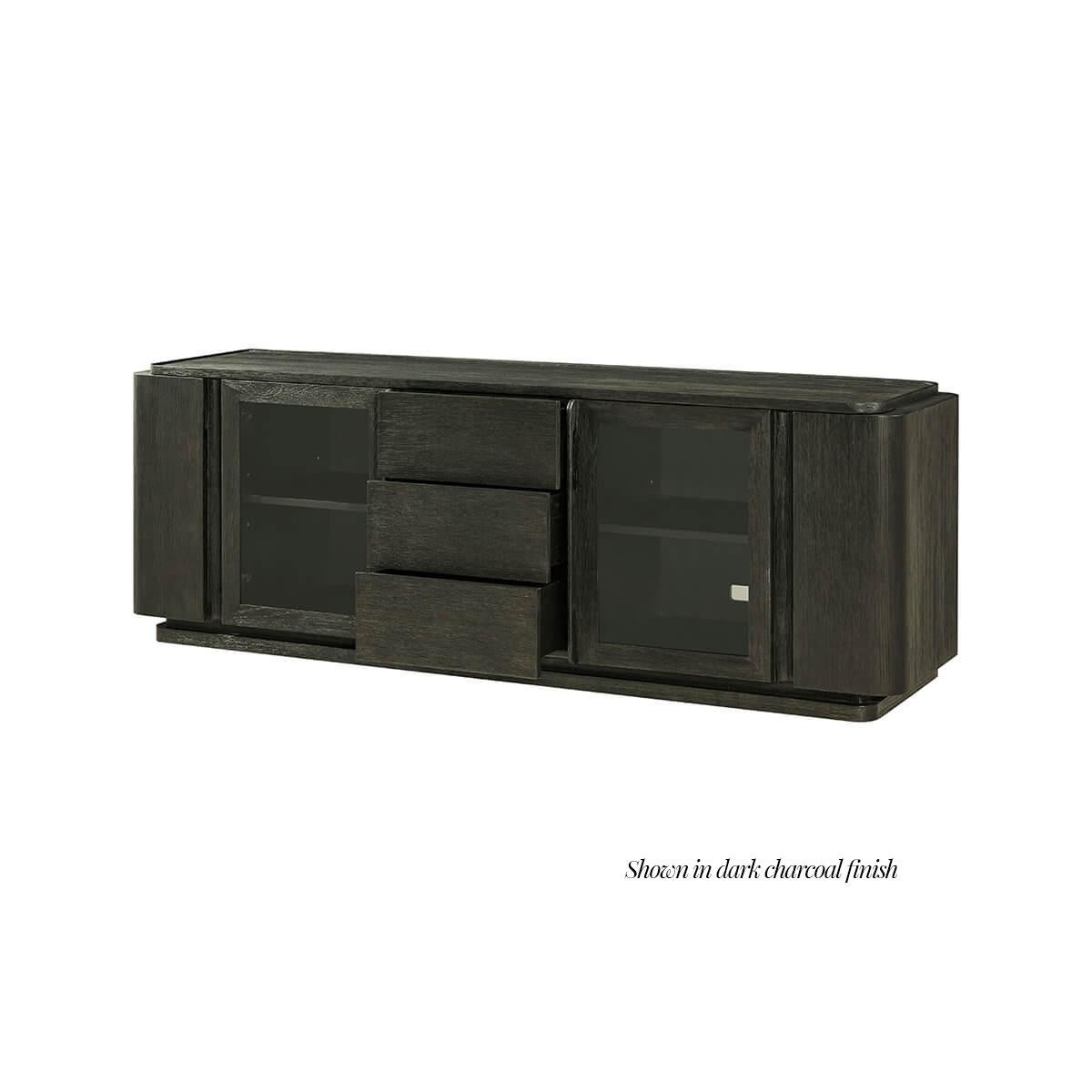 XXI secolo e contemporaneo Console multimediale moderna in Oak in vendita