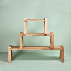 Modern Oak Wood End of Bed Bench by Alto Duo '3 Sizes'
