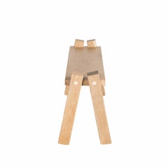 Modern Oak Wood Side Table by Alto Duo '3 Sizes'