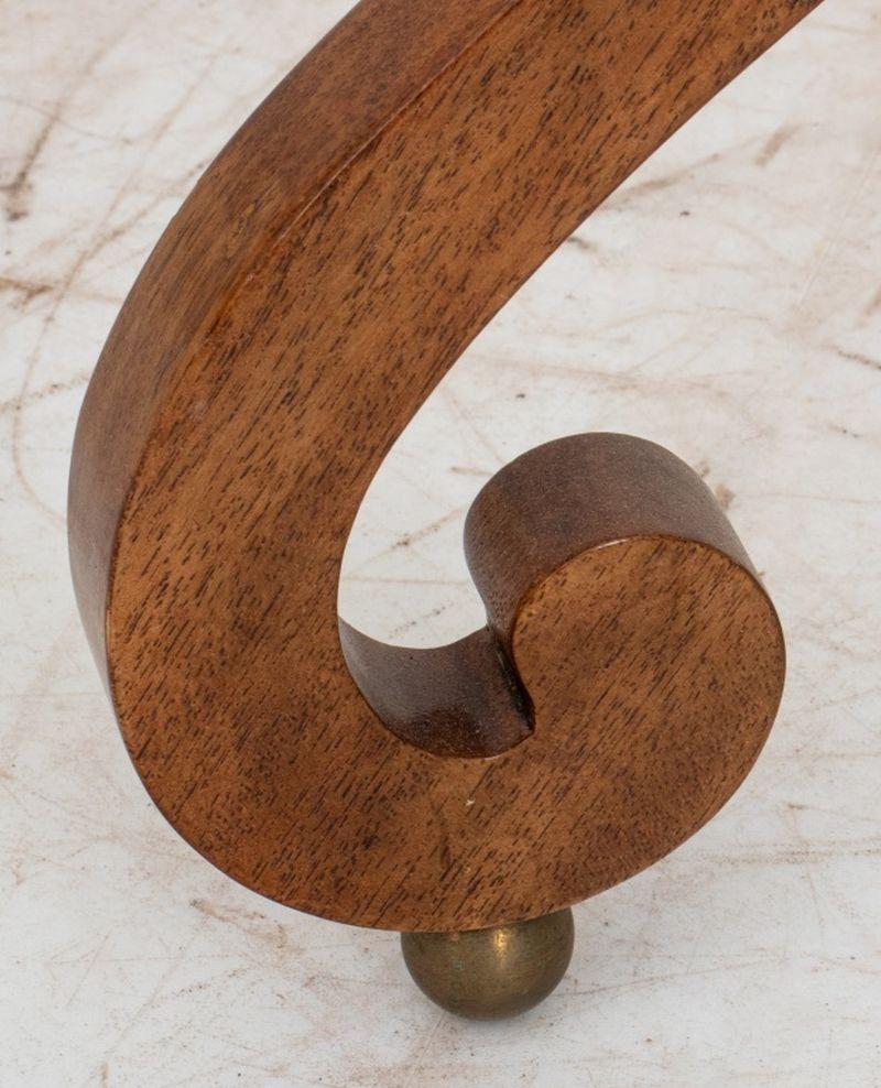 Modern Oak Wood Tripod Floor Lamp For Sale 5