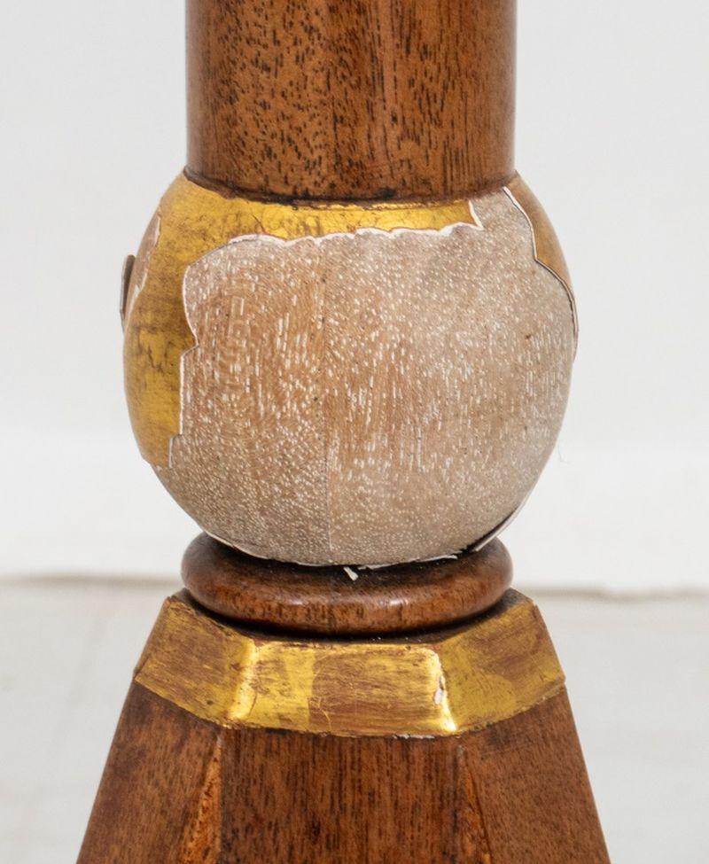 Modern Oak Wood Tripod Floor Lamp For Sale 3