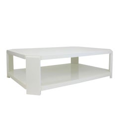 Modern Octagonal Lacquered Coffee Table