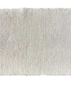 Modern Off-White Wool & Silk