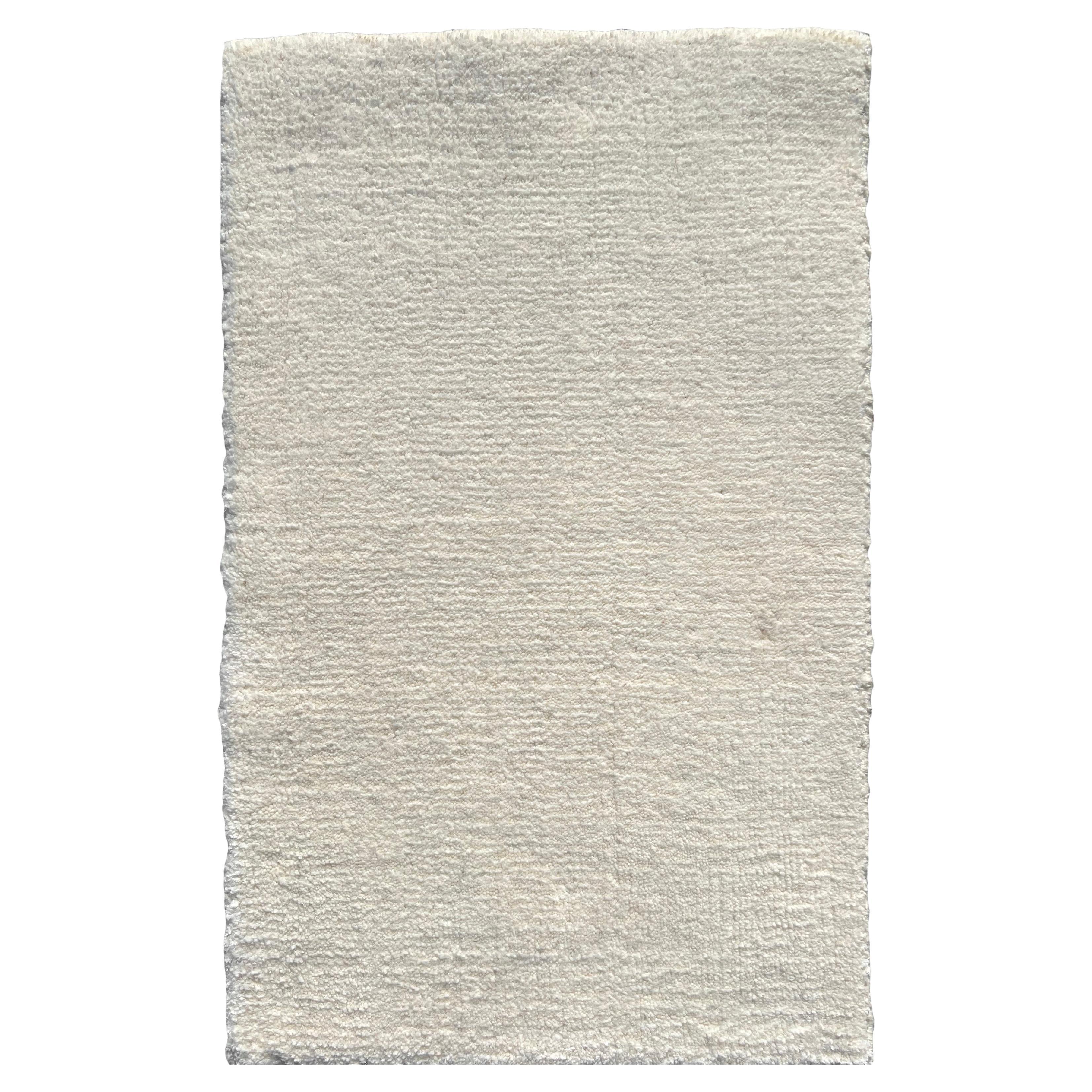 Modern Off-White Wolle
Seide