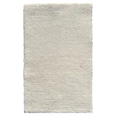 Modern Off-White Wool & Silk