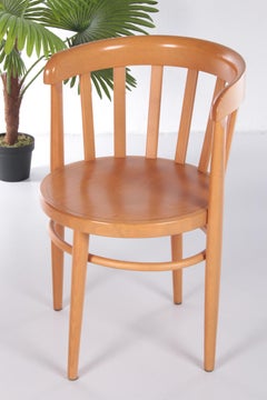 Modern Office Chair Made of Oak Wood, 1980s
