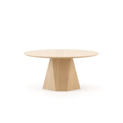 Modern Olivia Dining Table Made with Oak, Handmade by Stylish Club