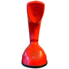 Modern One-Piece Ericofon Telephone, Red