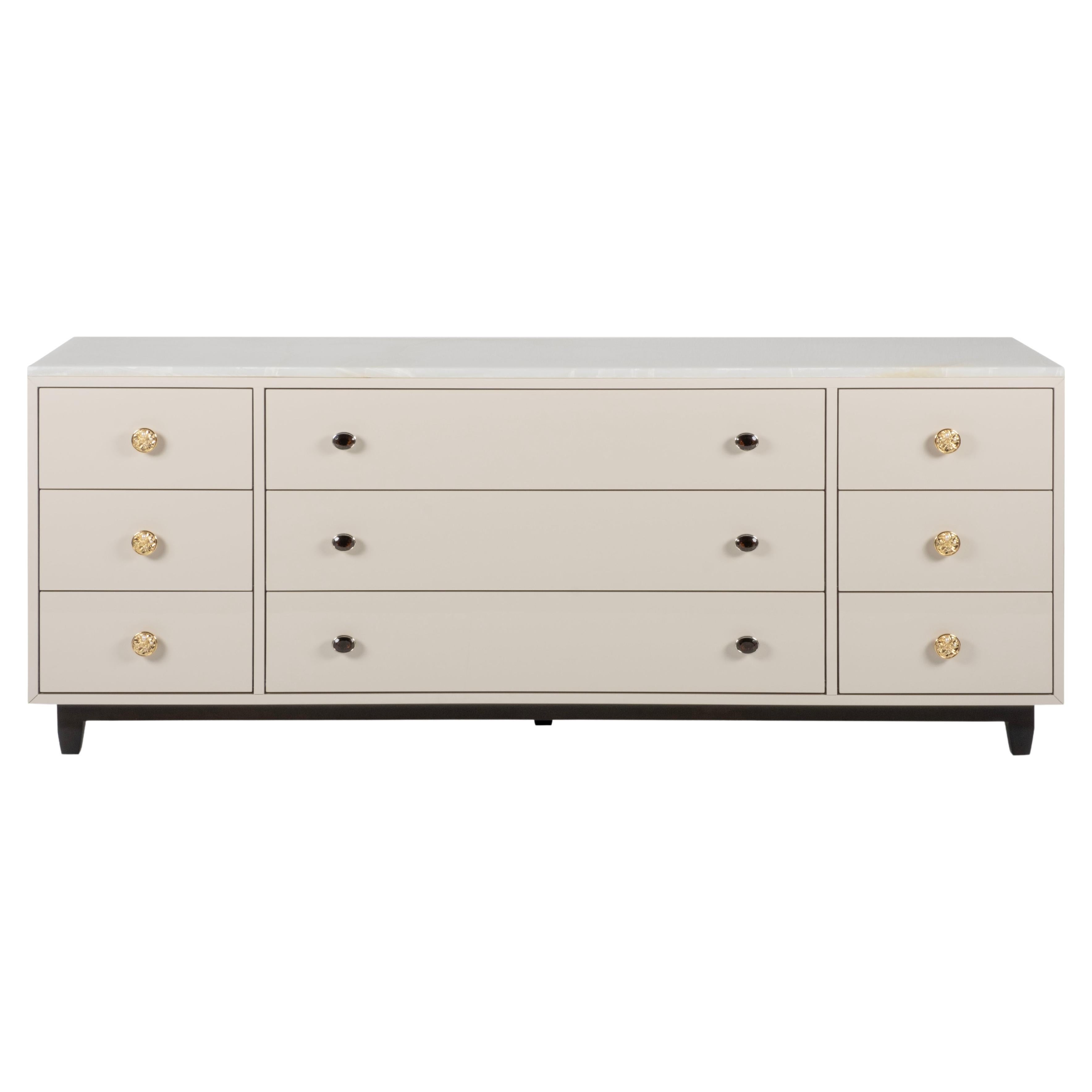 Polished Commodes and Chests of Drawers