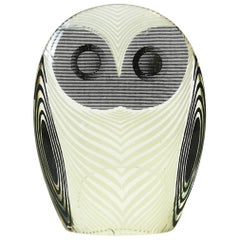 Vintage Modern Op-Art Owl Sculpture by Brazilian Artist Abraham Palatnik