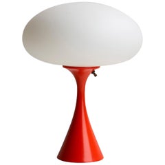 Modern Opaline Glass Table Lamp, Italy, circa 1950