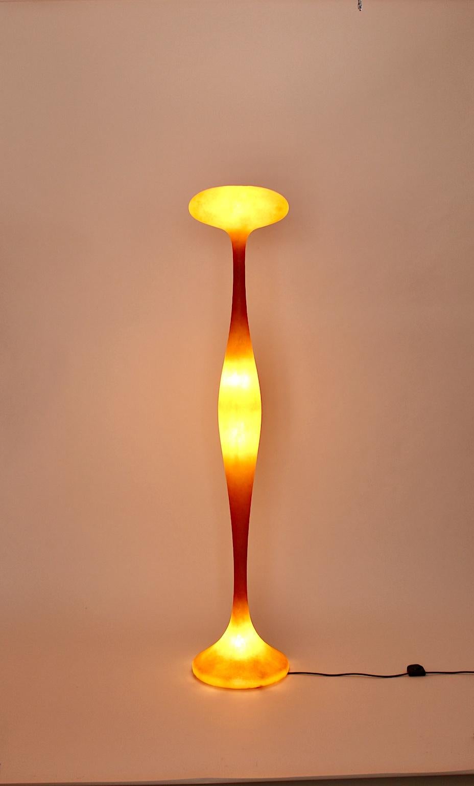 orange italian lamp