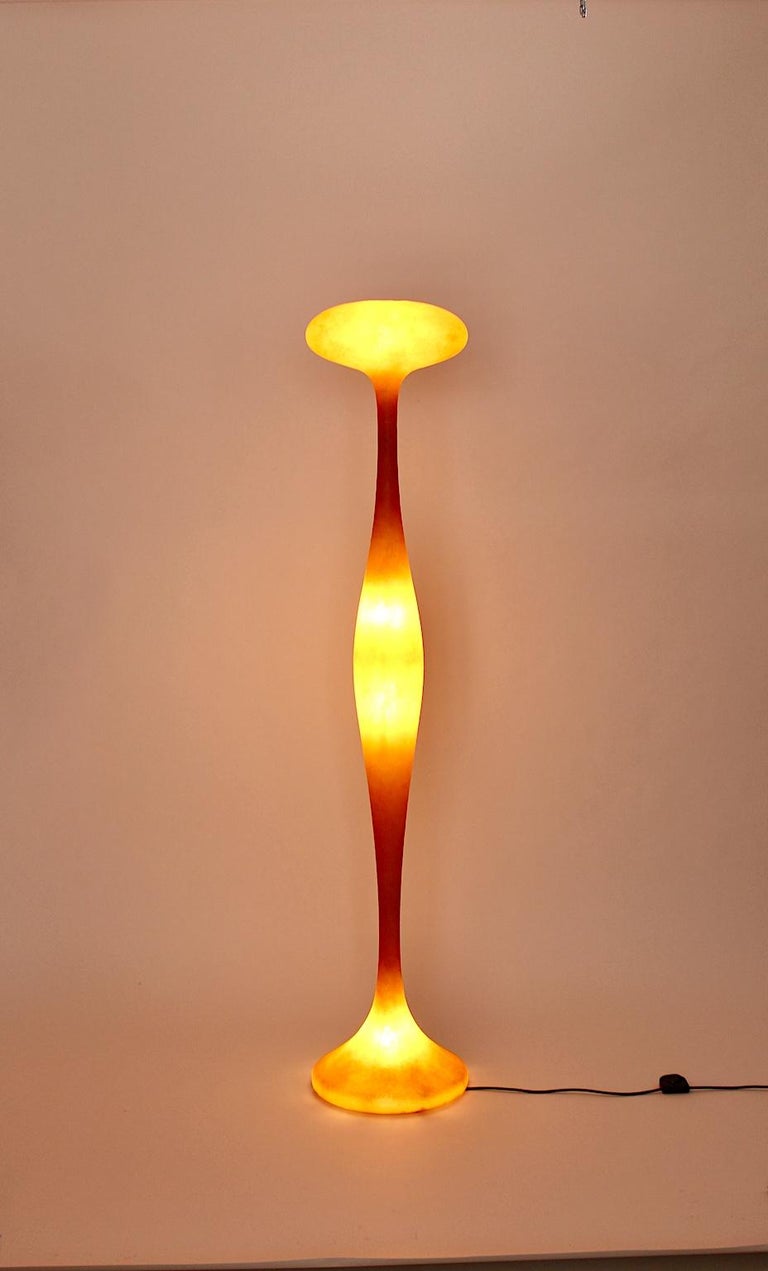 Kundalini E.T.A. - lampe sur pied orange