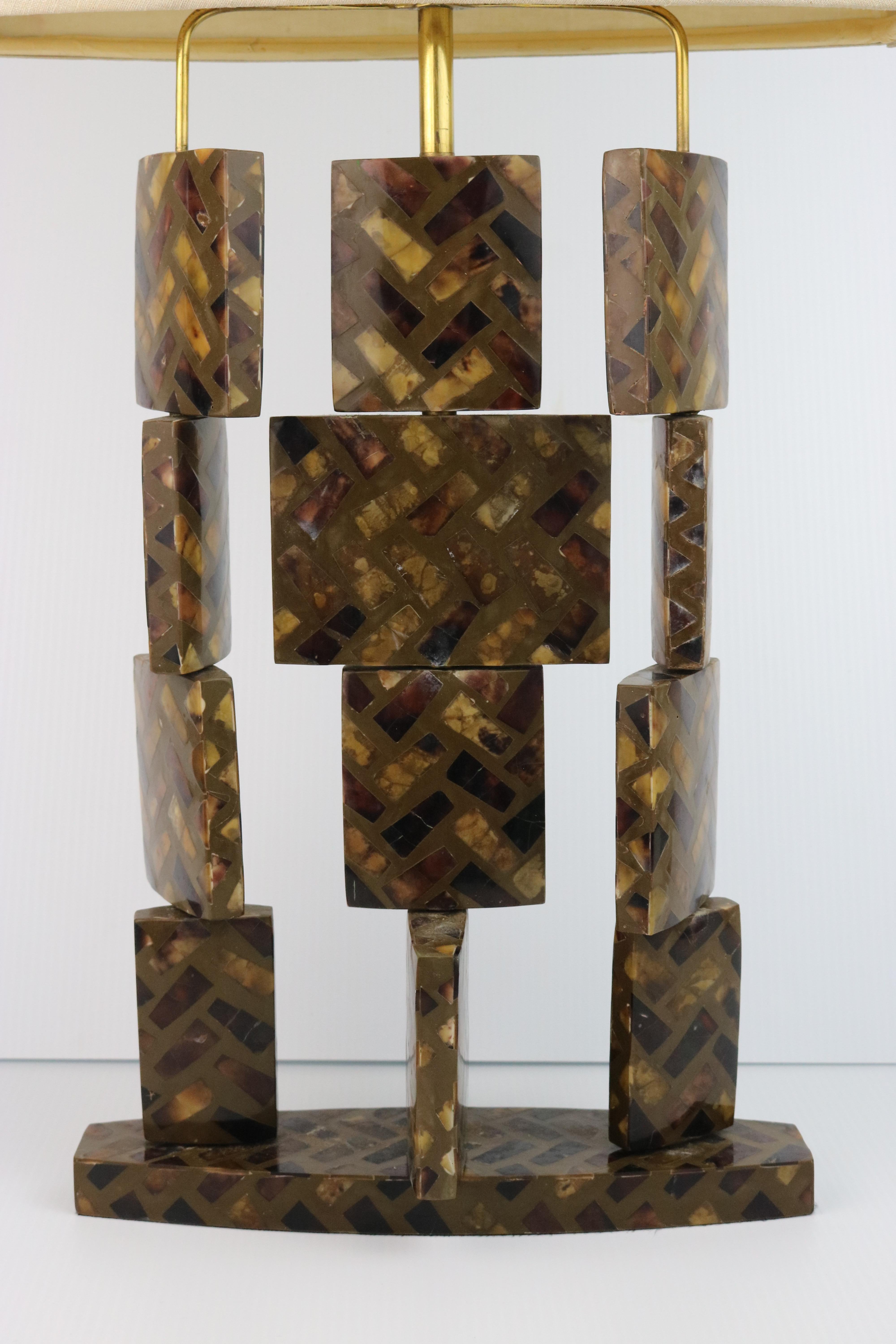 Modern Organic Horn Table Lamp R&Y Augousti Paris-Movable Sections Interplay For Sale 2