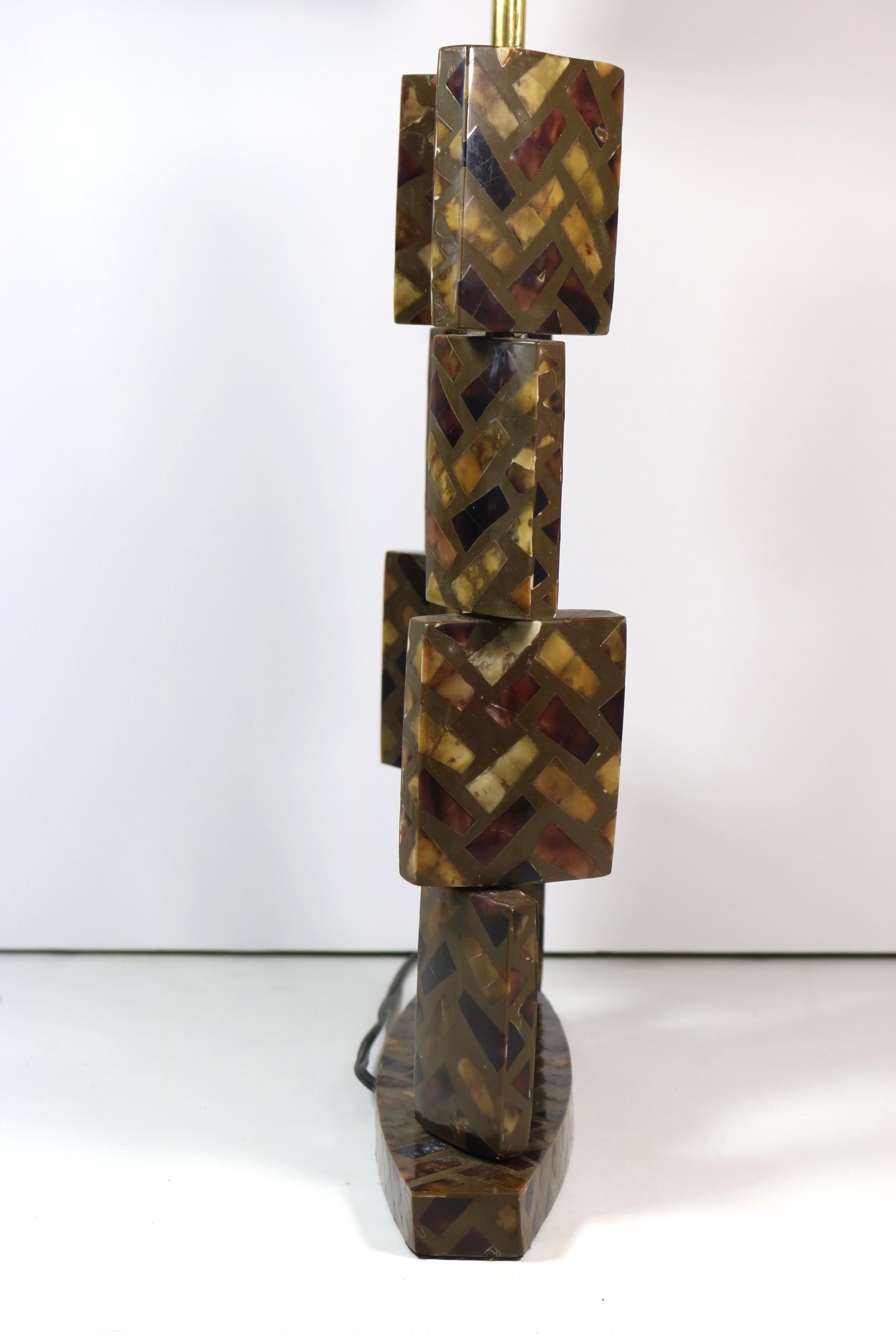 Modern Organic Horn Table Lamp R&Y Augousti Paris-Movable Sections Interplay In Good Condition For Sale In West Palm Beach, FL