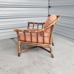 Modern Organic McGuire Rattan Lounge Chair