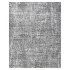 Modern Organic Patterned Fine Wool Rug 12'x15'3''