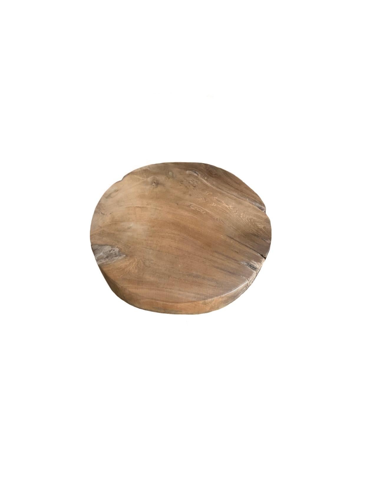 Fait main Table d'appoint organique moderne fabriquée à partir de bois de Mango en vente