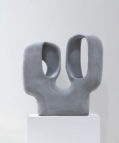 Jarrón Orgánico Moderno, Cerámica hecha a mano, escultural "Jarrón No_010" de AOAO