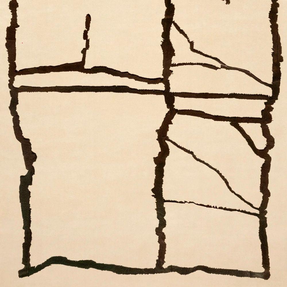 Alfombra Moderna de Lana Ecológica Rectangular Patrón Étnico Crema y Líneas Negras
La Alfombra Iberia es una alfombra contemporánea inspirada en la rica historia y los paisajes de la Península Ibérica. Sus tonos contrastados y motivos abstractos