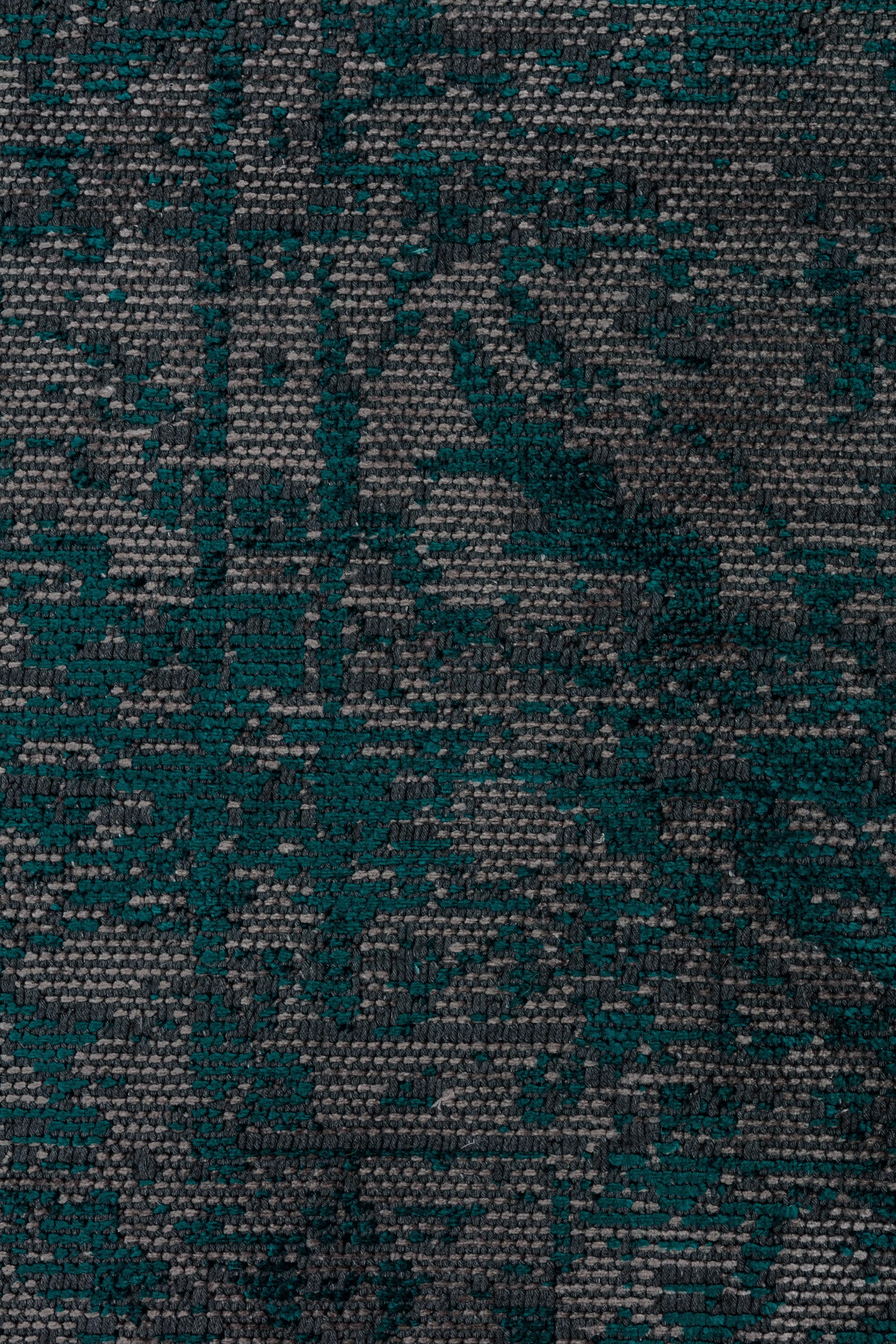En vente :  (Vert) Moderne  Tapis oriental de luxe 5