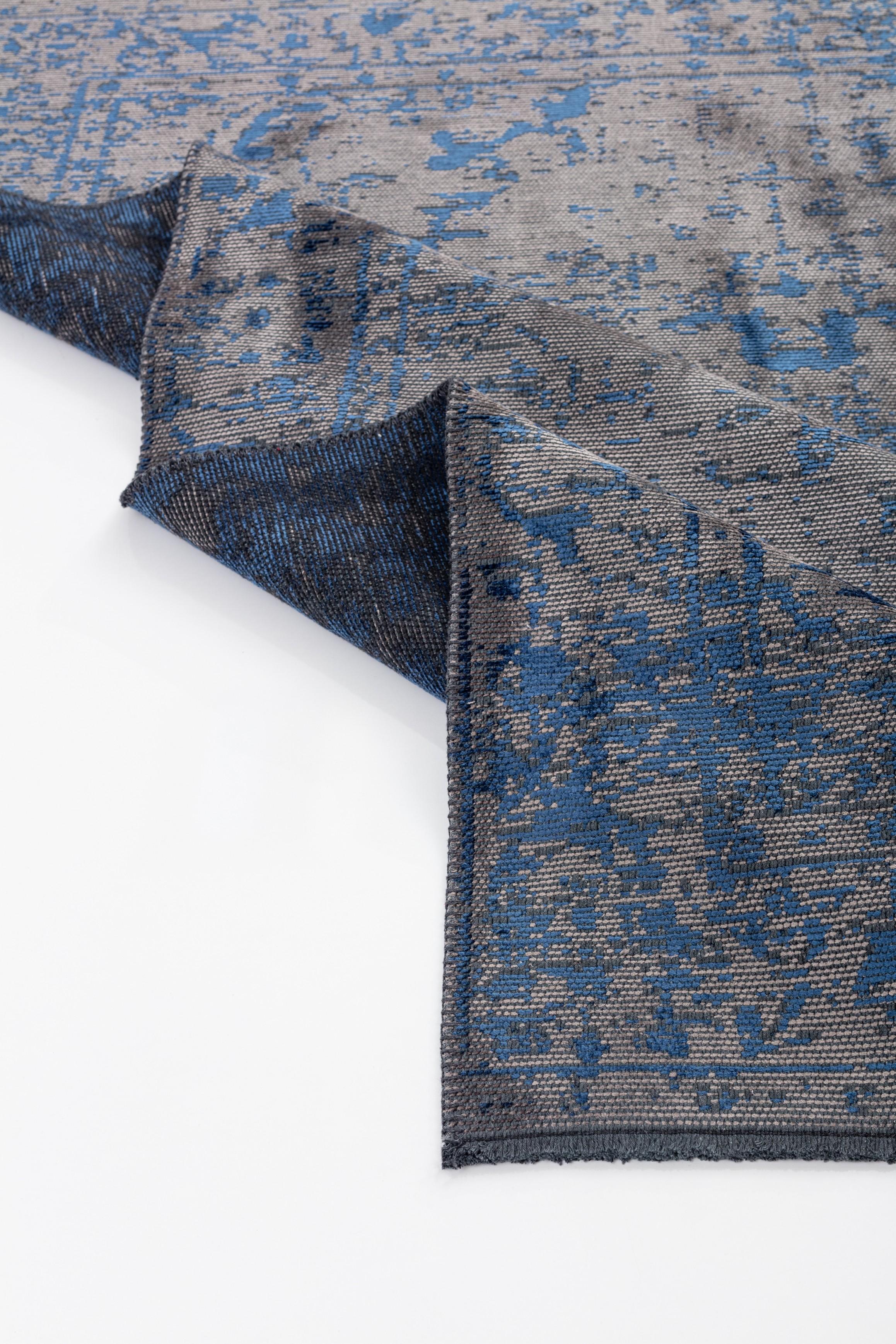 En vente :  (Bleu) Moderne  Tapis oriental de luxe 4