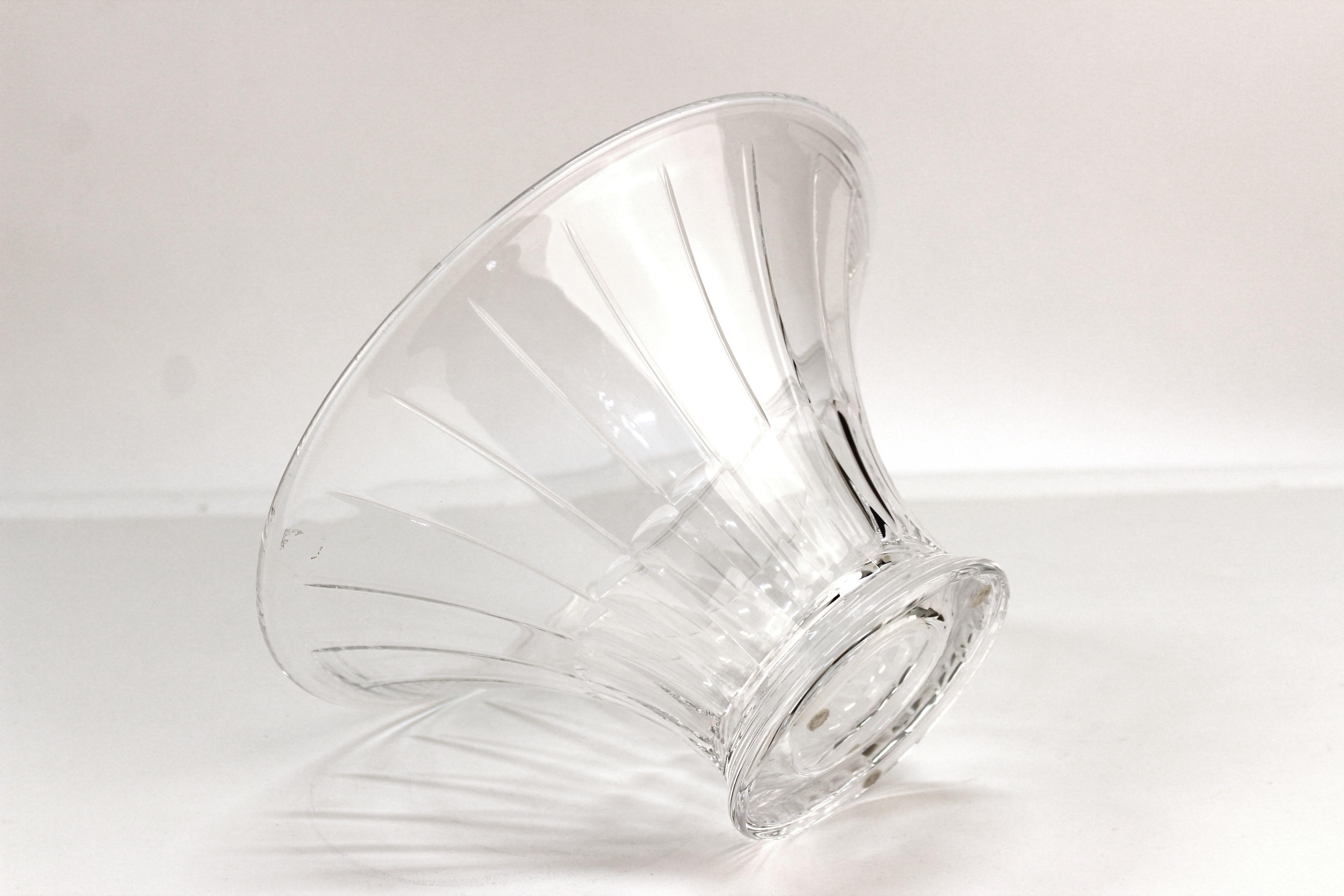 Modern Orrefors Circular Glass Bowl 1