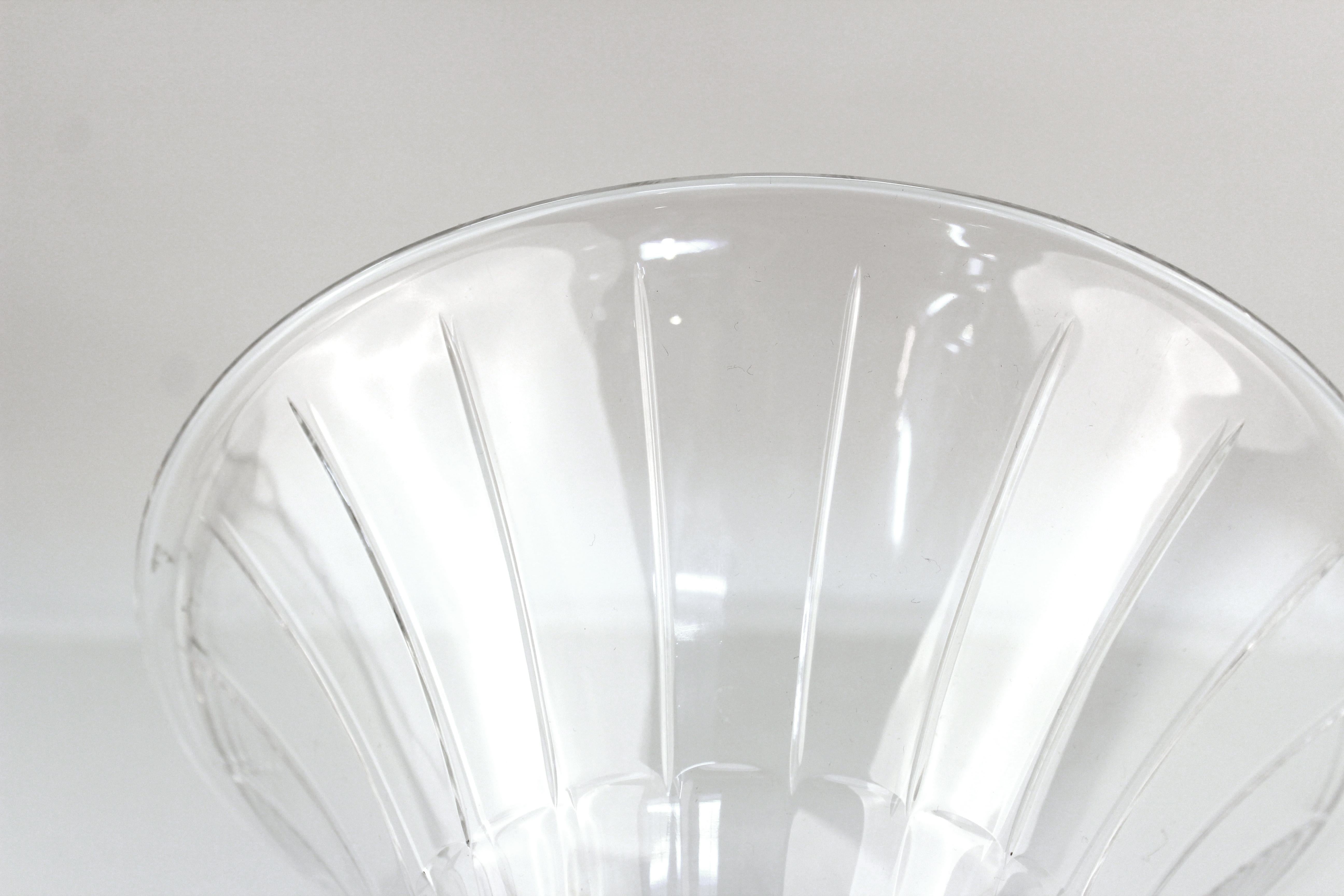 Modern Orrefors Circular Glass Bowl 2