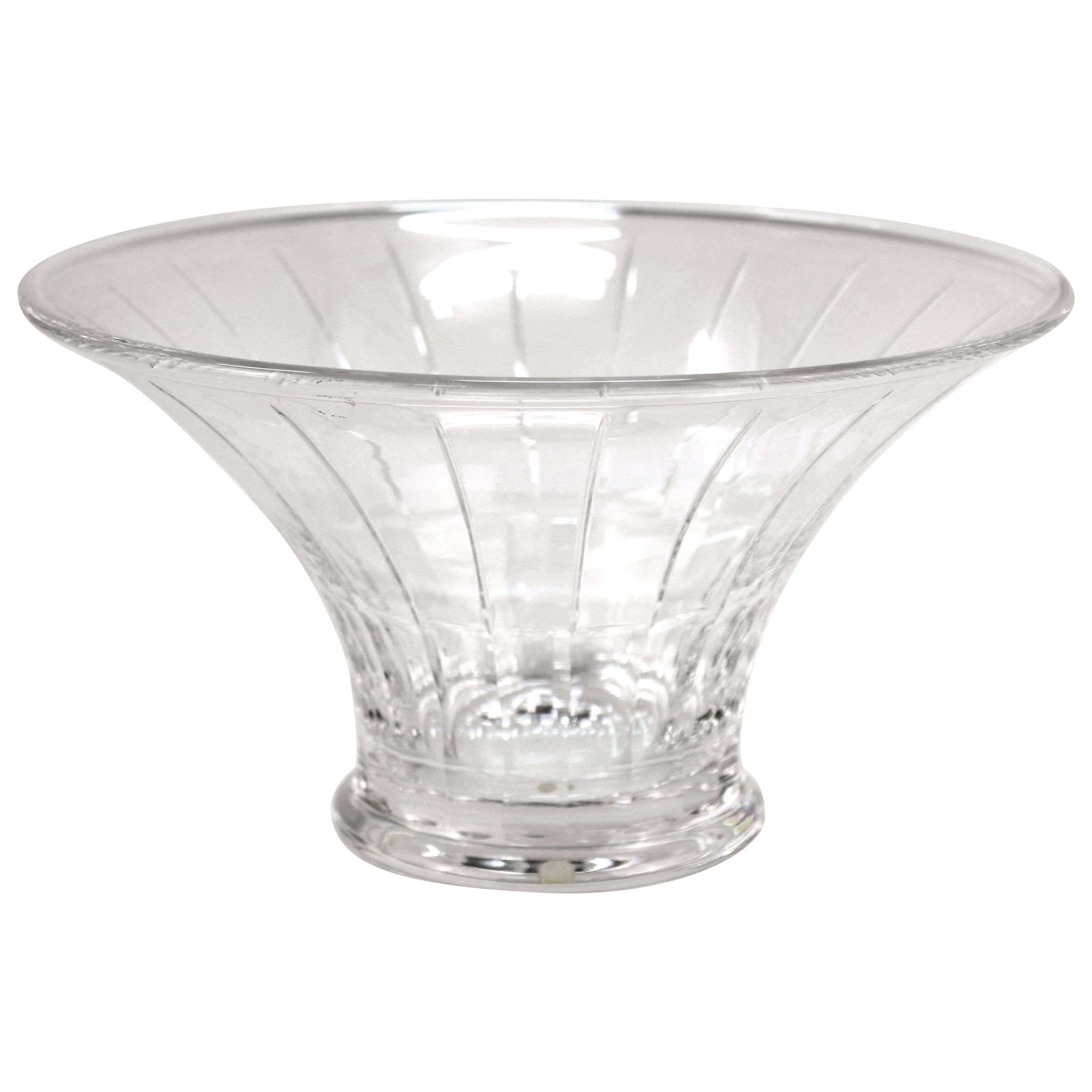 Modern Orrefors Circular Glass Bowl