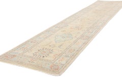 New Contemporary Oushak Carpet with Traditional Style