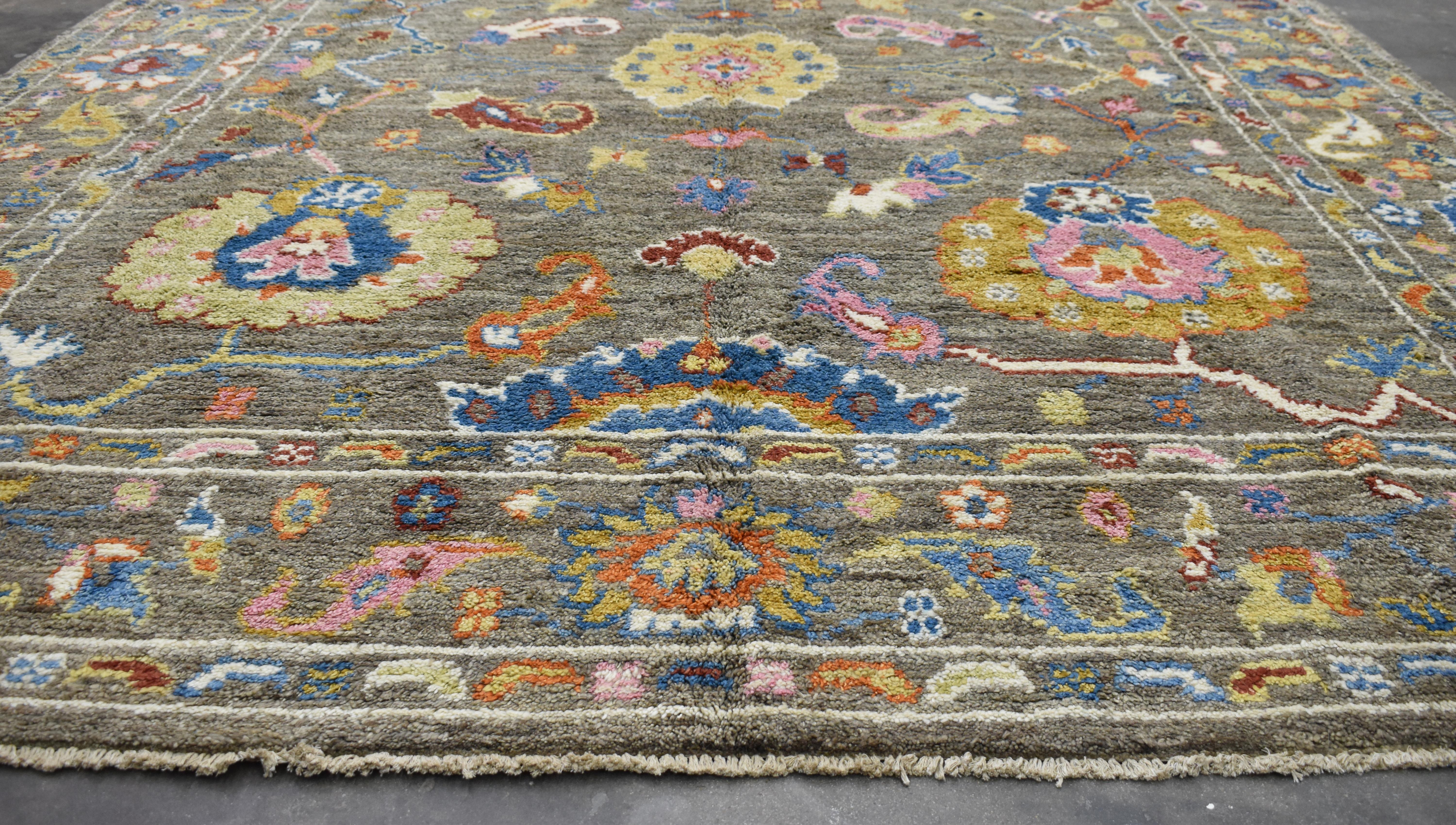 bright oushak rugs