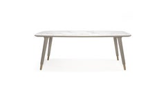 Eleanor Rectangular Dining Table by Myface and Modern Fiberglass Design