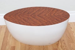 Modern Oval Cocktail or Side Table designed by Wendell Castle