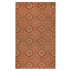 Modern Oversized “Insolite” Geometric Silk & Wool Rug by Doris Leslie Blau