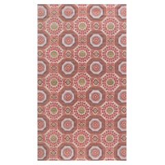 Modern Oversized “Insolite” Geometric Silk & Wool Rug by Doris Leslie Blau