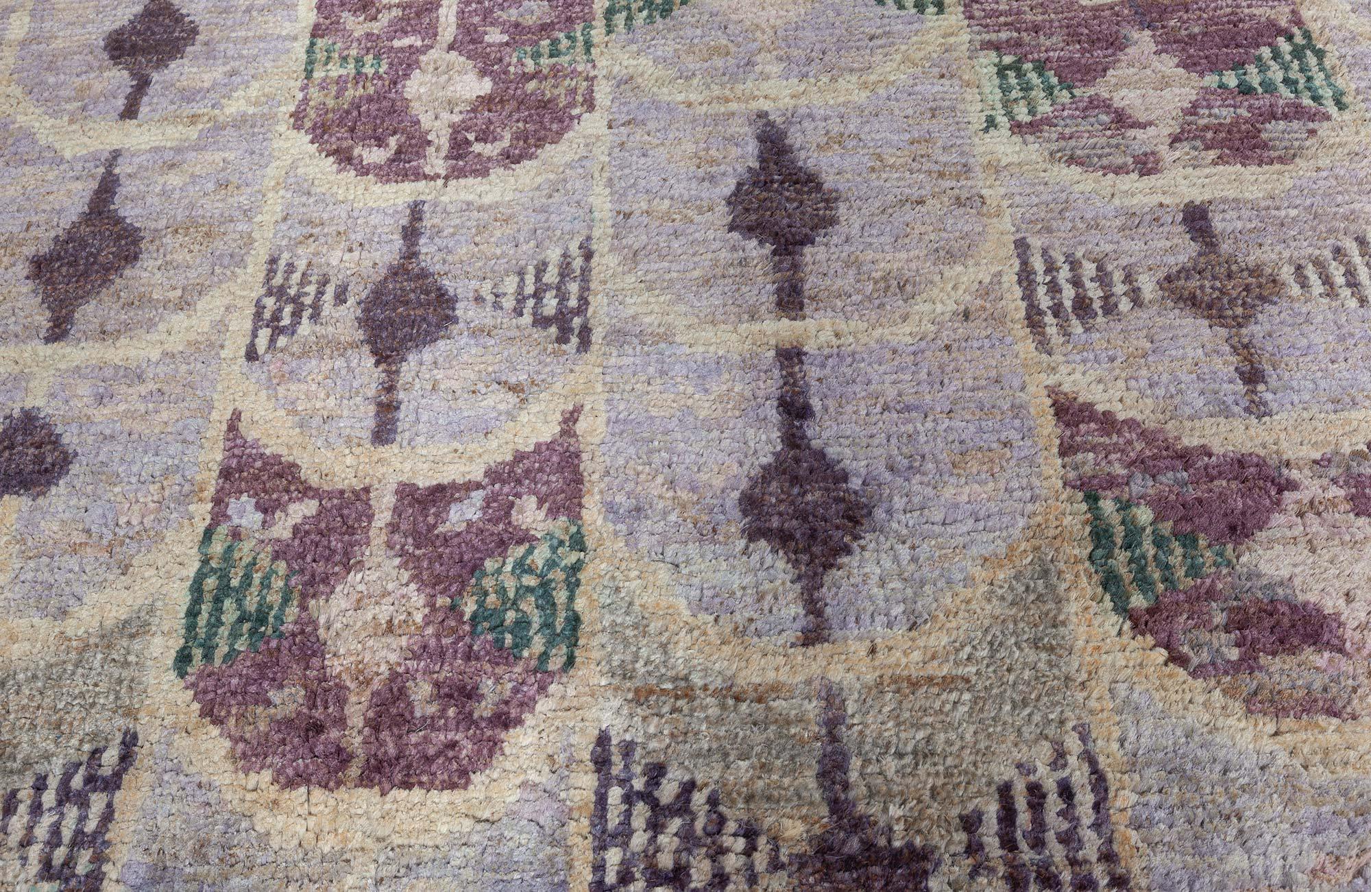 Modern Oversized Swedish Style Hemp Rug by Doris Leslie Blau In New Condition For Sale In New York, NY
