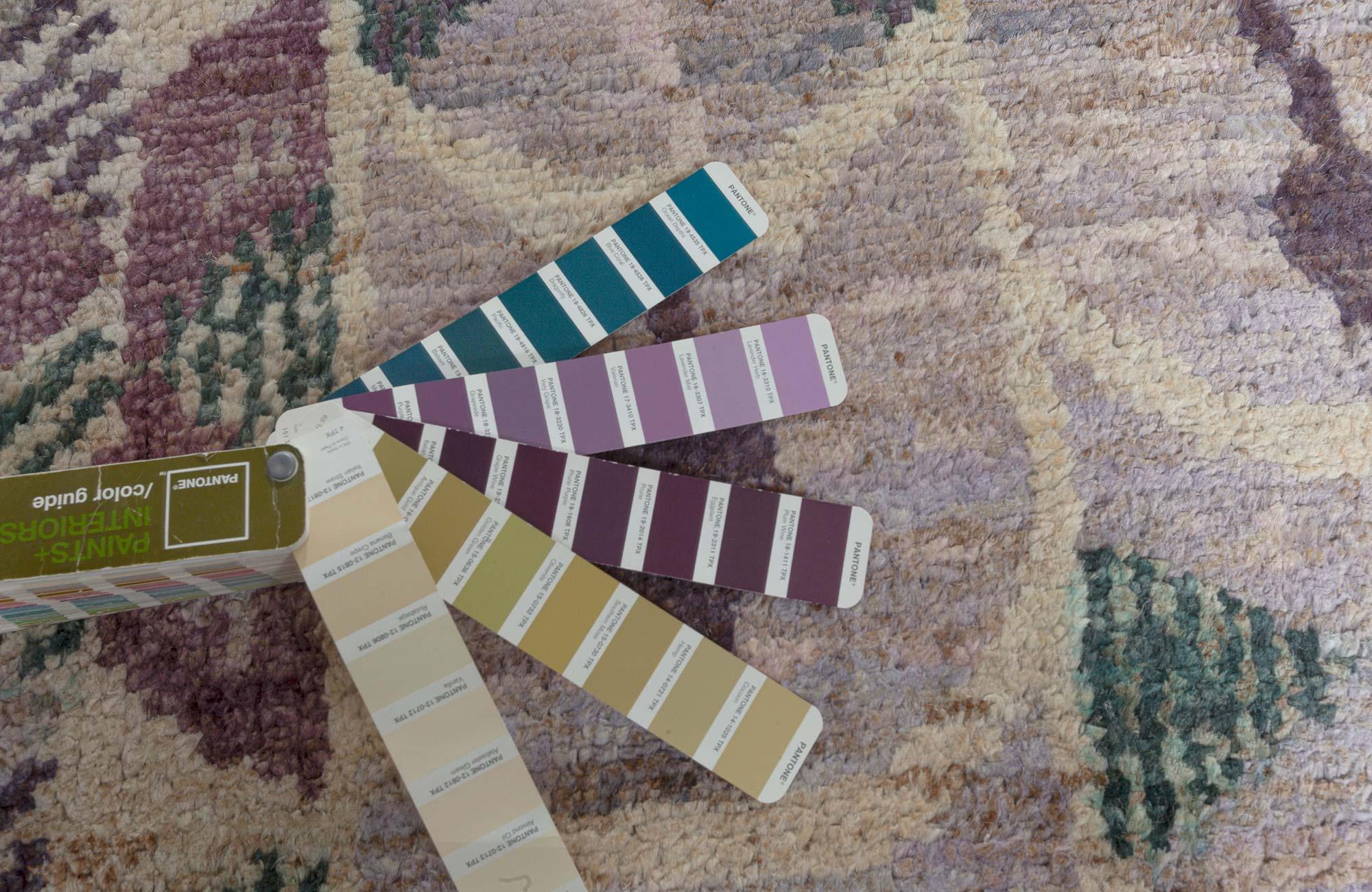 Contemporary Modern Oversized Swedish Style Hemp Rug by Doris Leslie Blau For Sale
