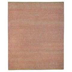 Modern Oversized Terracotta Wool Rug 17'1''x17'2''