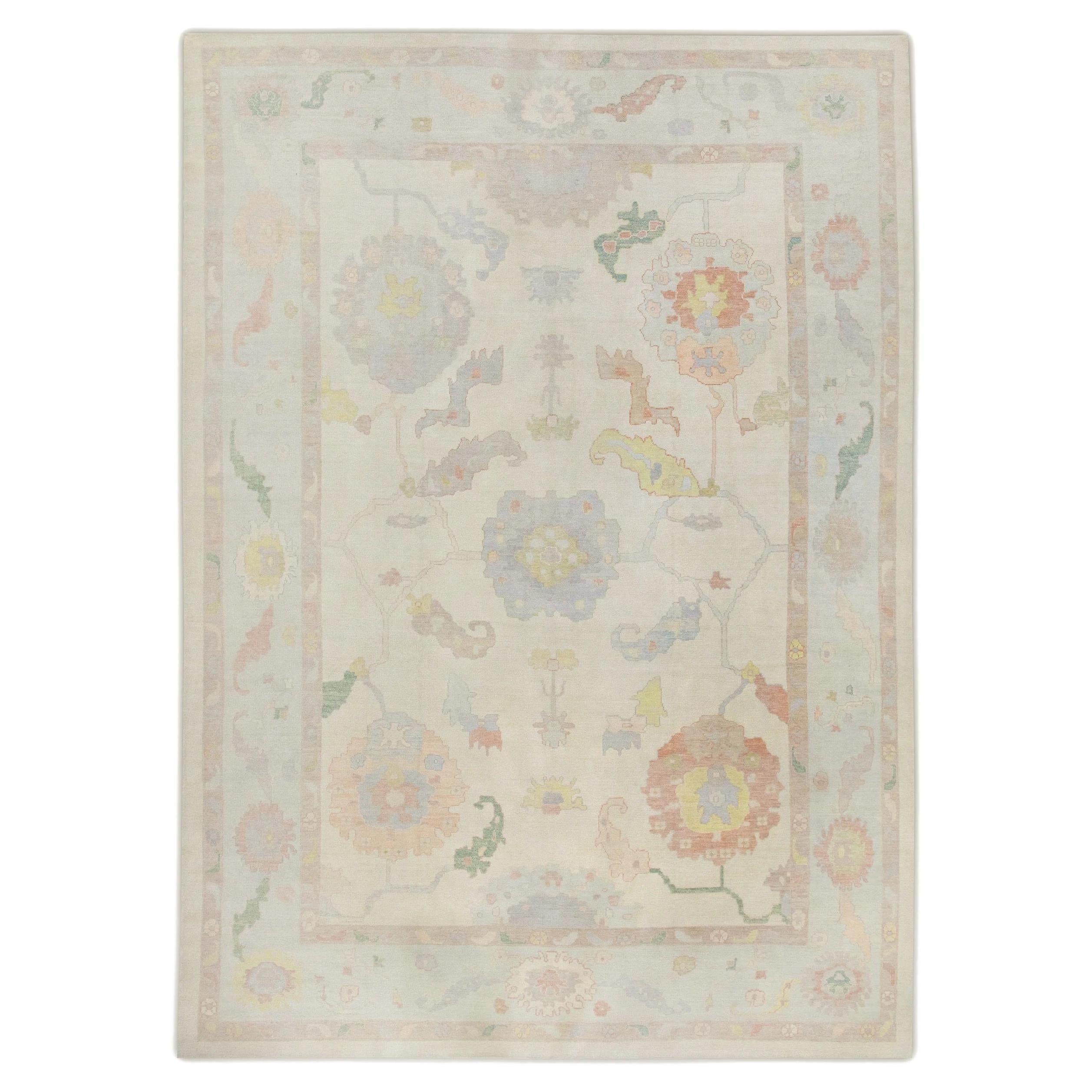 Modern Oversized Turkish Oushak Rug For Sale at 1stDibs