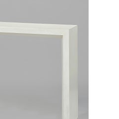 Modern Painted Beveled Console