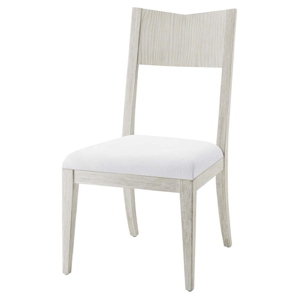 Modern Painted Dining Chair For Sale