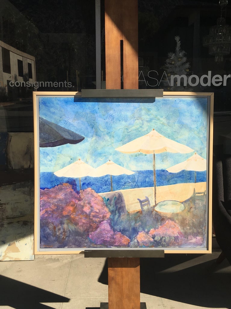 Modern Painting Laguna Beach by Duzan, 1991 For Sale at 1stDibs