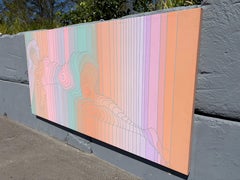 Pintura moderna de mujer, 1982