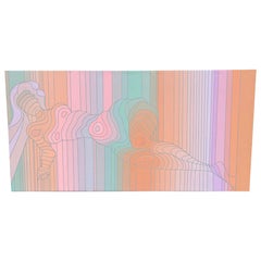 Pintura moderna de mujer, 1982