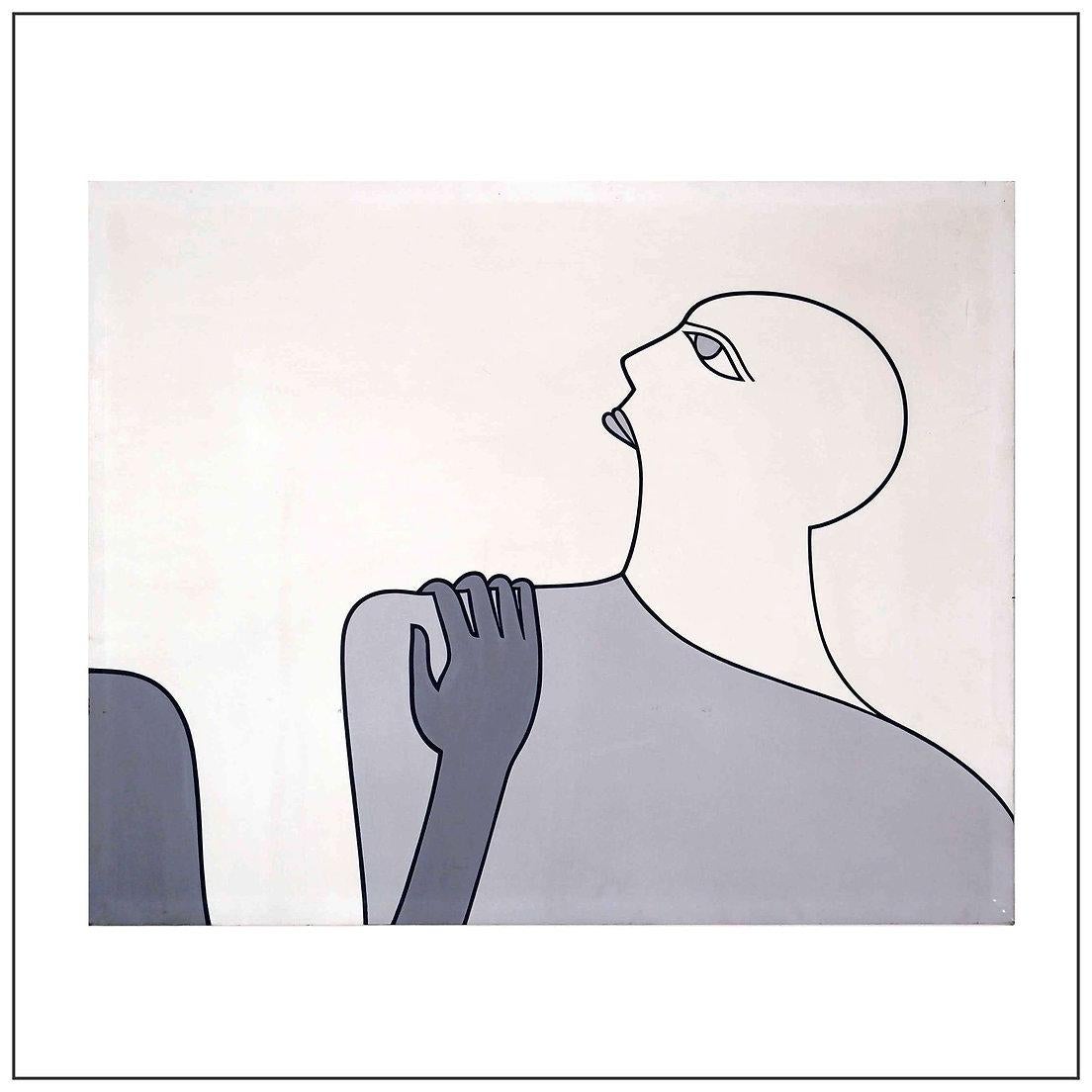 Moderne Malerei auf Leinwand
Modern - Wanddekoration - Kunst
Maße: 100cmx92cm 
Leinwand Rahmen Stempel 