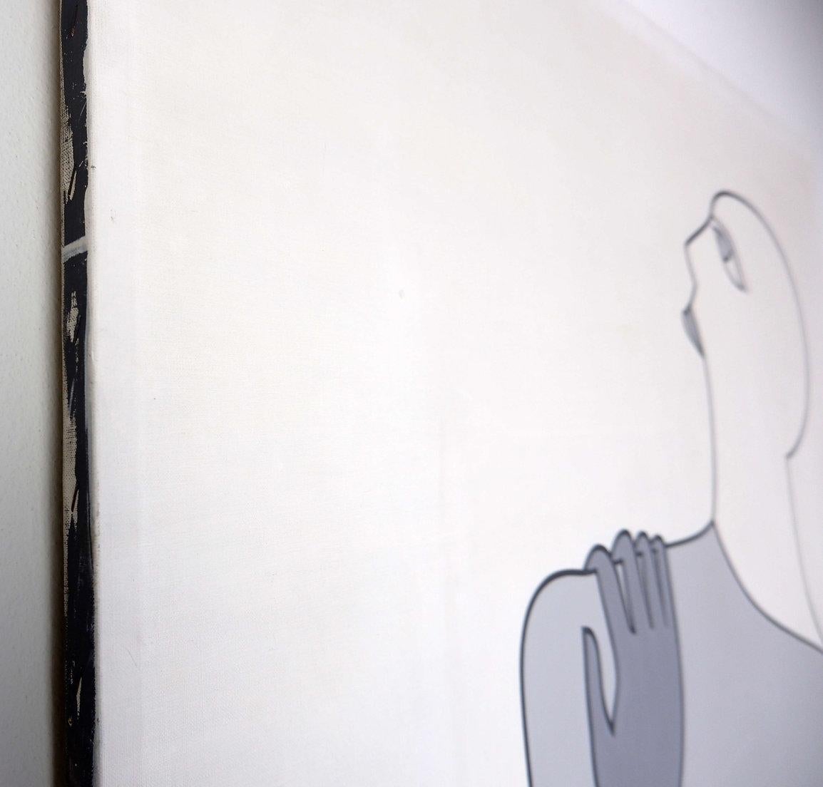 Moderne Malerei auf Leinwand - 20. Jahrhundert (Französisch) im Angebot