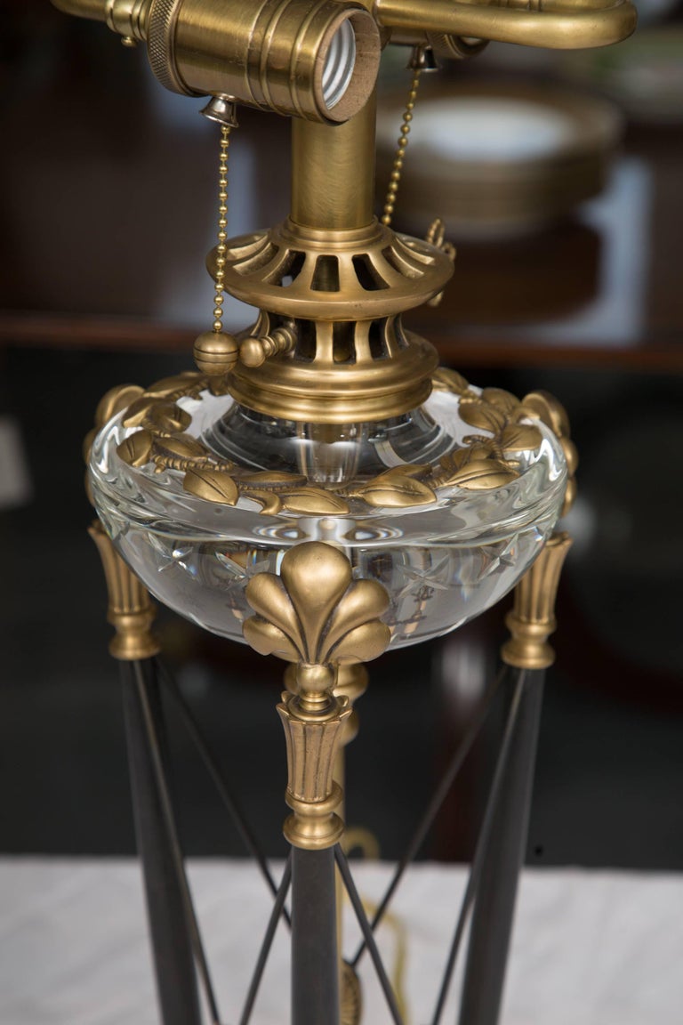 Modern Pair of Stylized Empire Table Lamps For Sale at 1stdibs