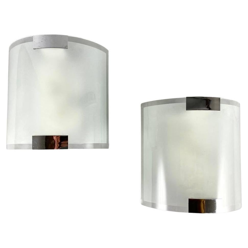 Modern Paired Wall Sconces by Trio Lighting, Germany, 2009 For Sale
