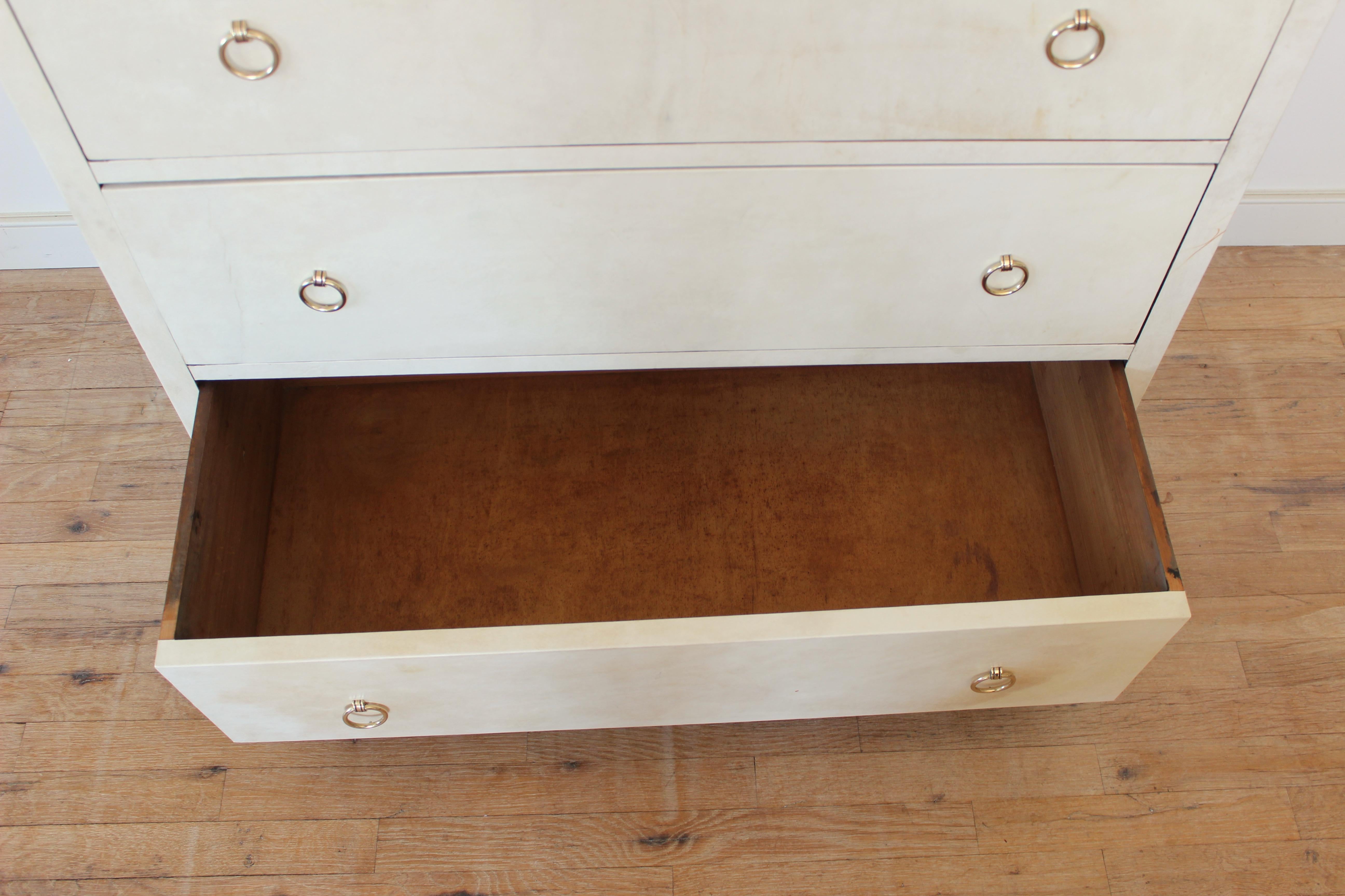 Modern Parchment Dresser 4