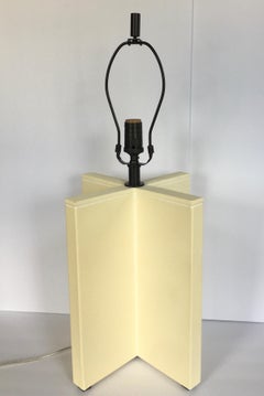 Lampe à poser The Moderns en peau de chèvre parcheminée